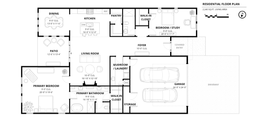 ANNOTATED FLOOR PLAN